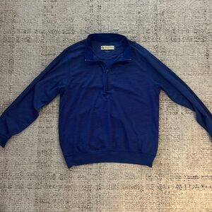 Donald Ross Men's Navy 1/4 Zip-Up
